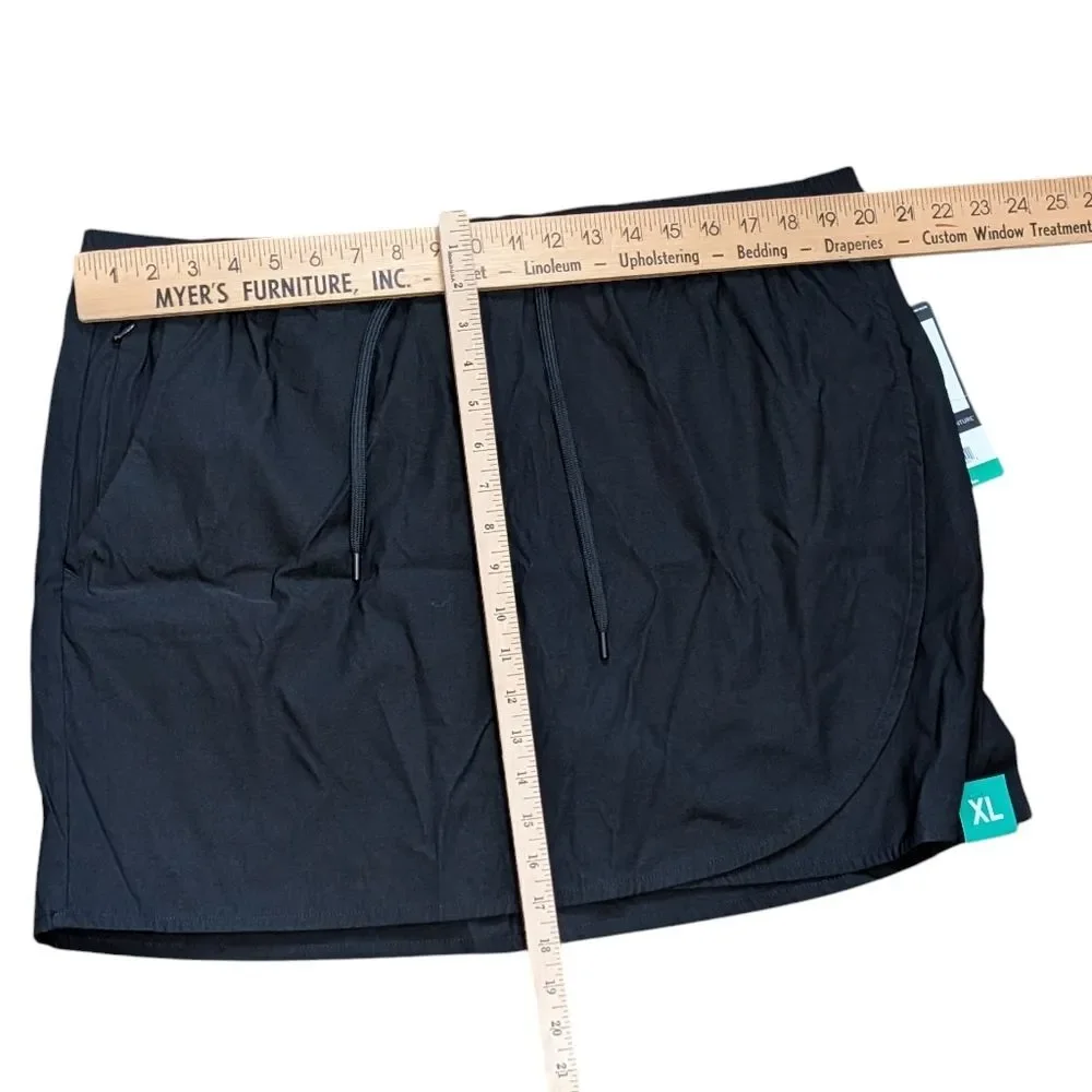 NWT Eddie Bauer skort Women's size XL Tulip hem string granola camping hiking